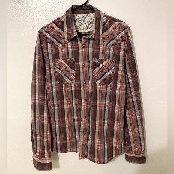 Hollister Other - Vintage Hollister Western Button-Down Shirt